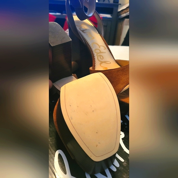 Sam Edelman "Rain" Platform Sandals, Hazelnut color, Women's Size 10 (US) - Picture 4 of 6